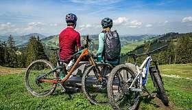 Mountain Biking in the central Switzerland