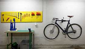 Officina e bike room