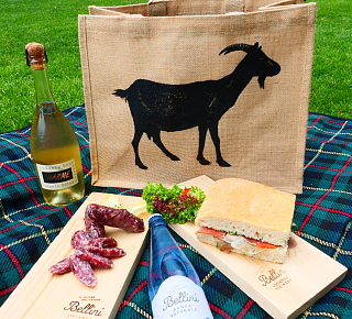 Picnic bag from the Hotel Continental in Lucernce
