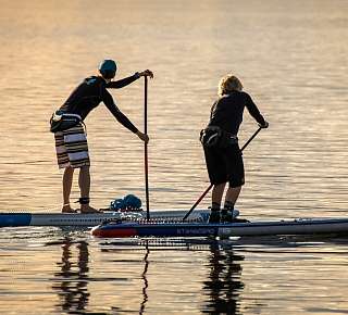 Stand Up Paddle auf dem Vierwaldstättersee