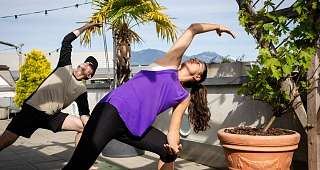 Yoga auf Dachterrasse3