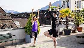 Yoga auf Dachterrasse4