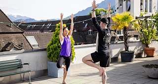 Yoga auf Dachterrasse4