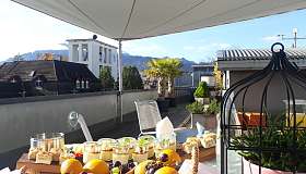 Dachterrasse Hotel Luzern