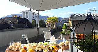 Dachterrasse Hotel Luzern