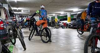 Tiefgarage und Bikewerkstatt