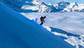 Snowboard und Skitour Hagelstock