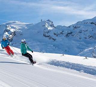 Skifahren auf dem Titlis